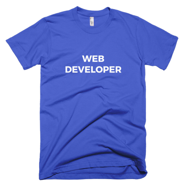 Web Developer T-Shirt