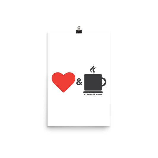 Love & Coffee Poster