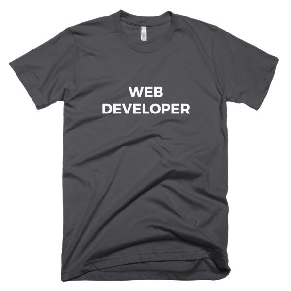 Web Developer T-Shirt