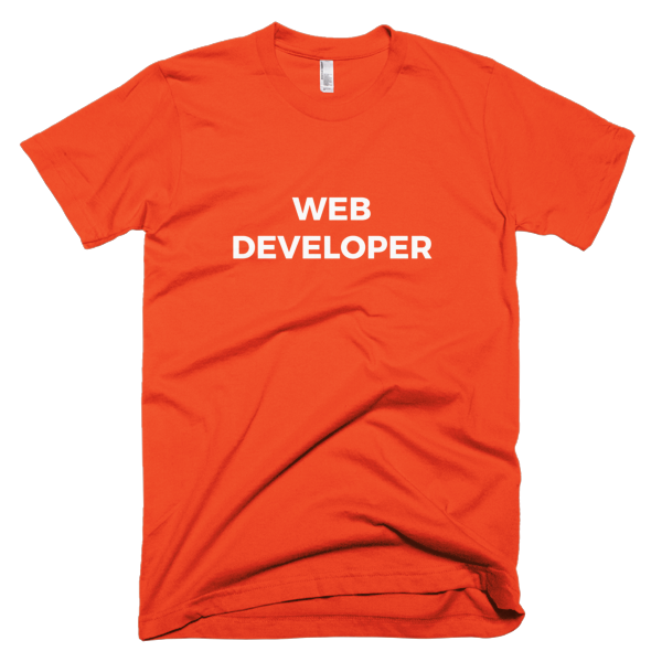 Web Developer T-Shirt