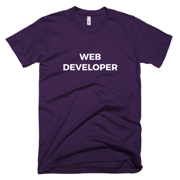 Web Developer T-Shirt